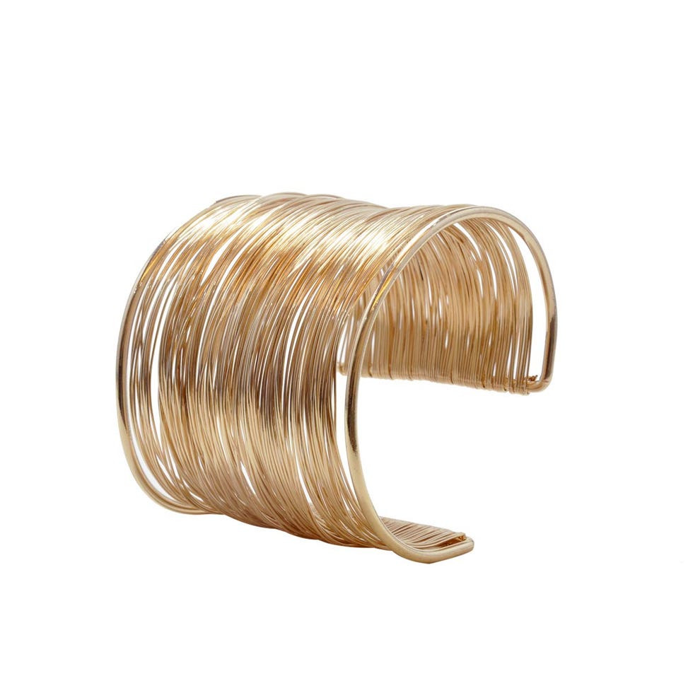  Gold Plated Open Cuff Bangles