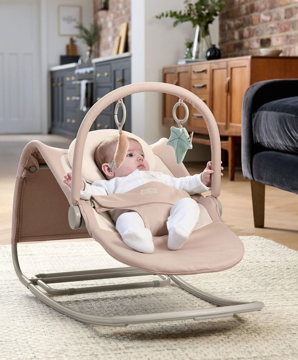 Benefits of a baby bouncer + rocker + seat