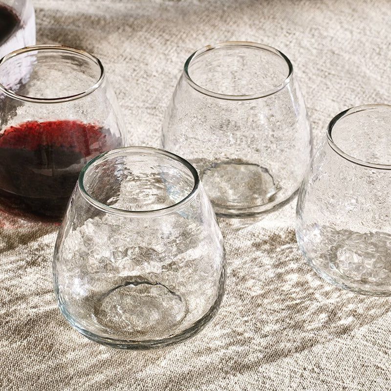 Sarda Stemless Wine Glass, Set of 4
