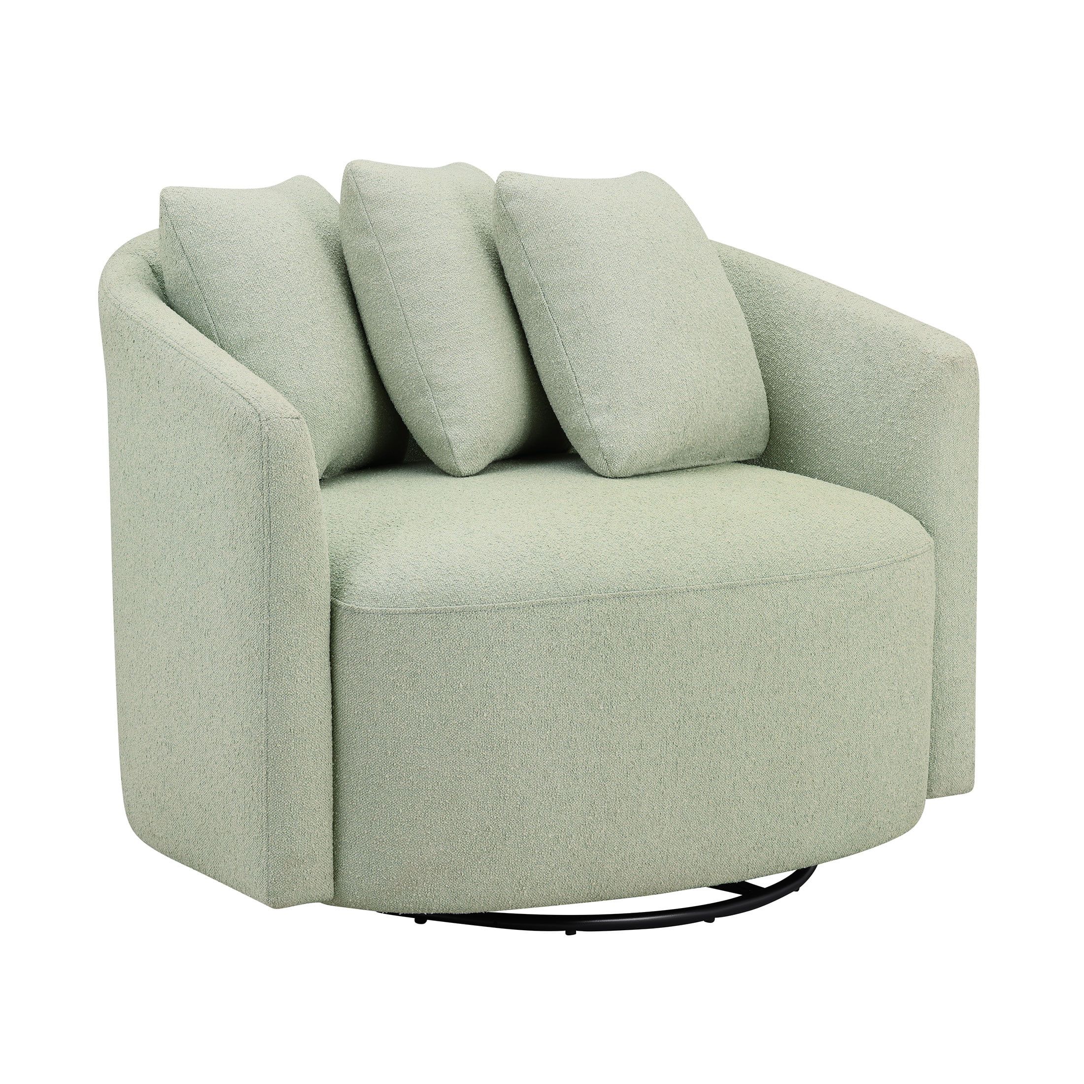 Crate and barrel drew deals swivel chair