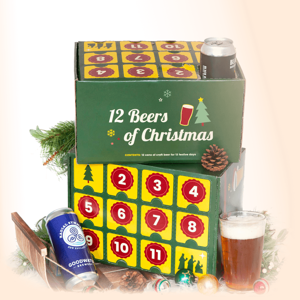 12 Beers of Christmas Craft Beer Box