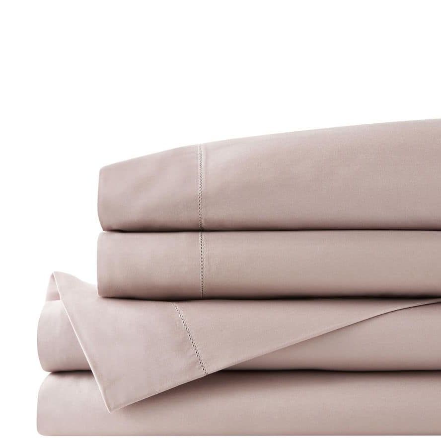 THREAD SPREAD 600 TC Egyptian Cotton Sheets Set - Luxury Queen Size Cooling  Bed Sheets for Hot Sleepers - Soft, Sateen Weave, Hotel Style Deep Pocket