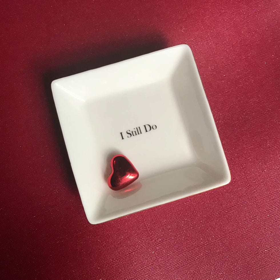 "I Still Do" Ceramic Jewelry Dish 