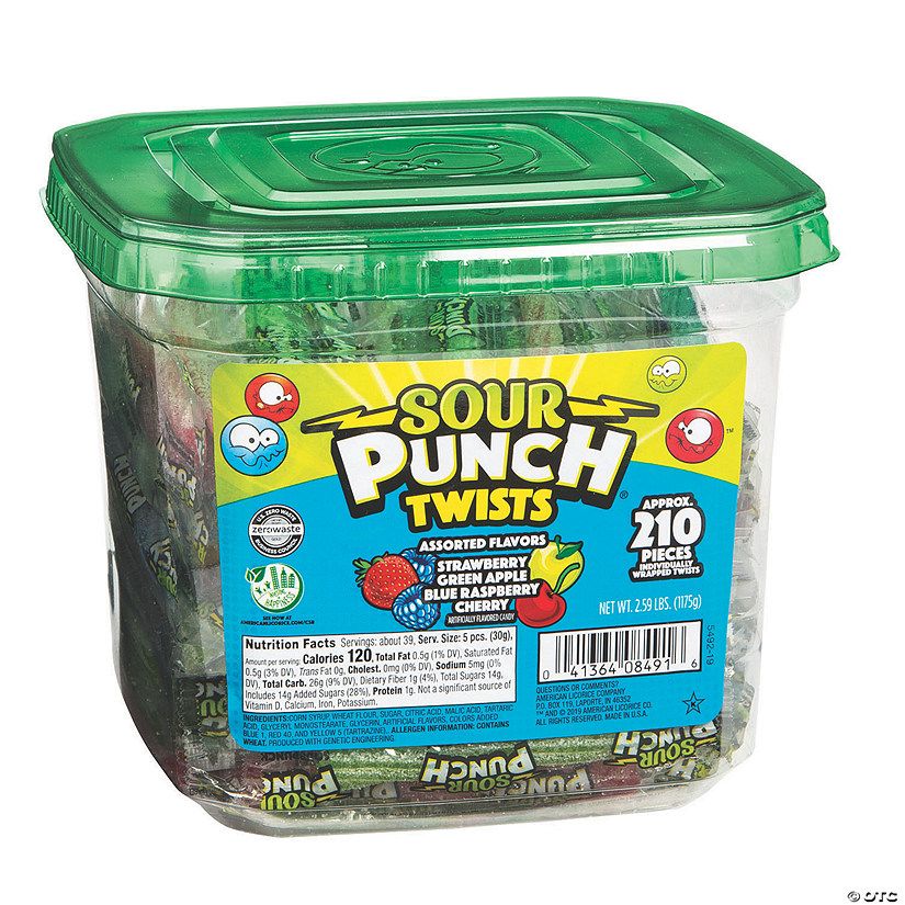 Sour Punch® Licorice Twists Candy 
