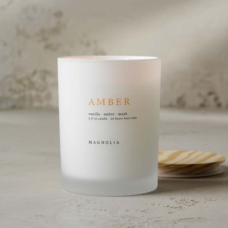 Magnolia Amber Candle