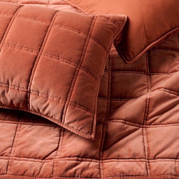 Weekend Velvet Sham 