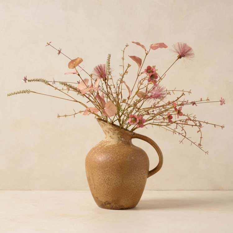 Reactive Glaze Pitcher Vase