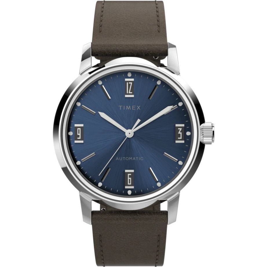 Timex watch hot sale blue face