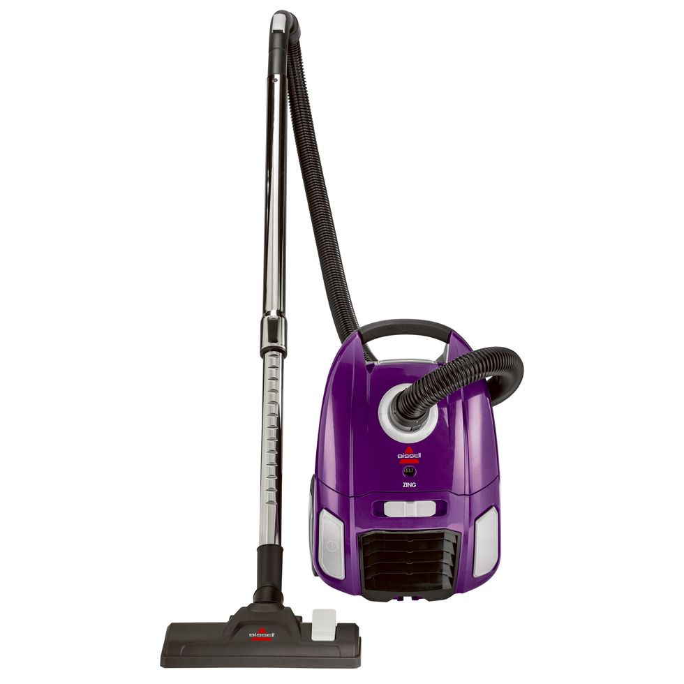 Zing Lightweight, Bagged Canister Vacuum, Purple, 2154A
