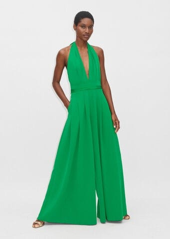 2-In-1 Wide-Leg Jumpsuit + Bandeau