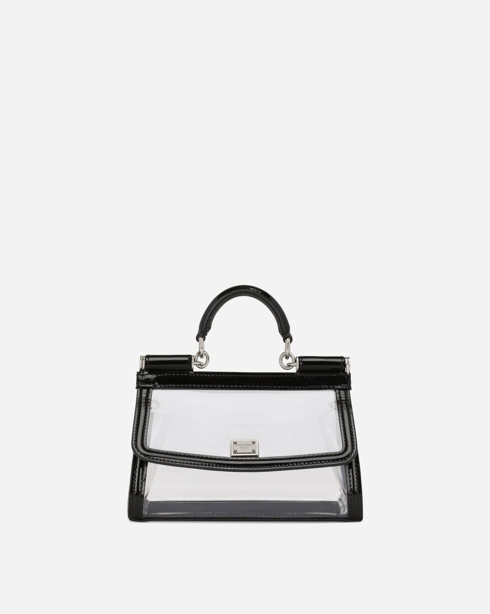 Dolce&Gabbana Small Sicily East West Leather Satchel