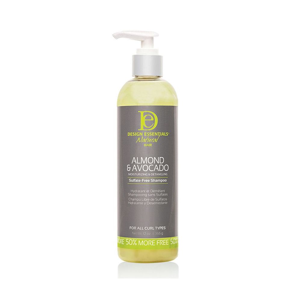 Natural Almond & Avocado Moisturizing & Detangling Sulfate-Free Shampoo