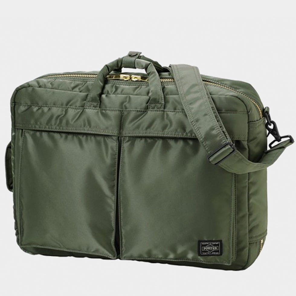 Porter Tanker 3way Briefcase in Olive Porter Tanker 3way Briefcase in Olive