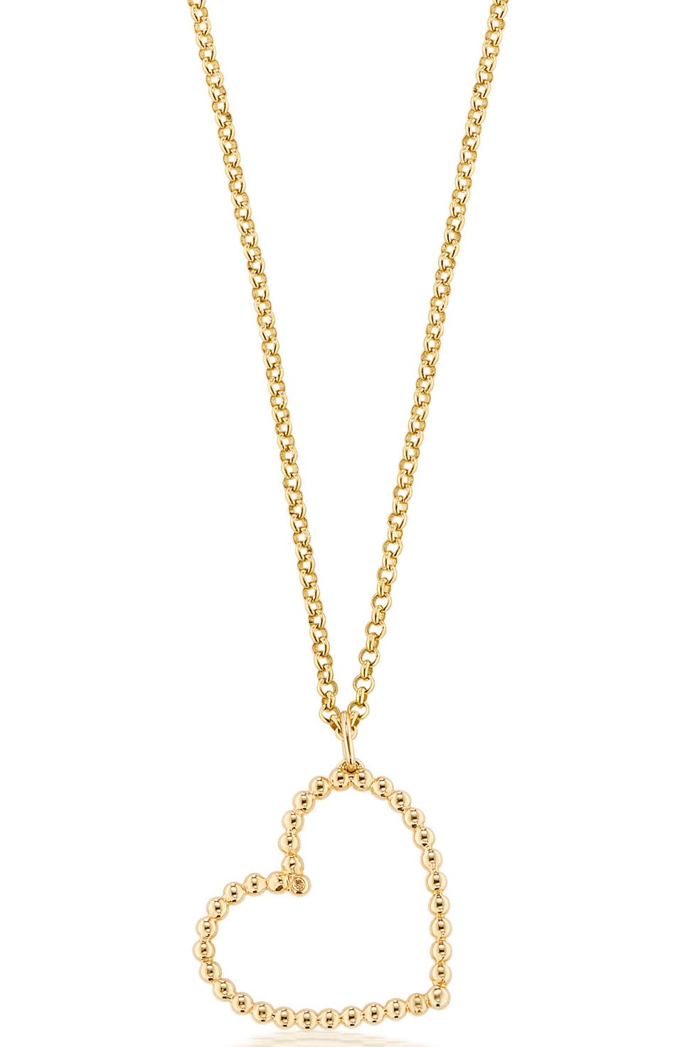 Large Confetti Heart Necklace Large Confetti Heart Necklace