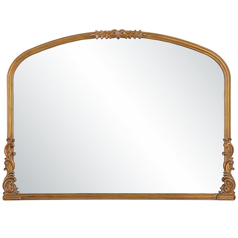Antique Gold Keith Arch Wall Mirror