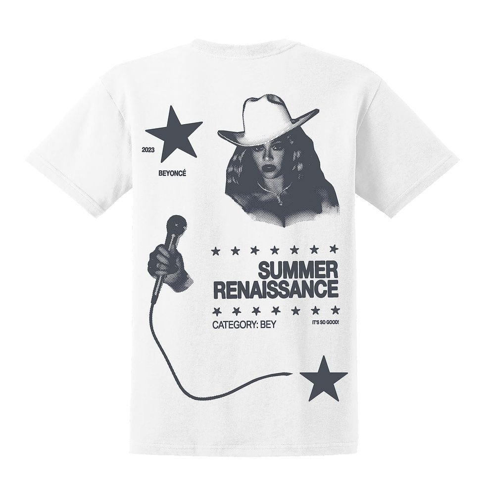 Official Renaissance World Tour Merch 'SUMMER RENAISSANCE' T-Shirt