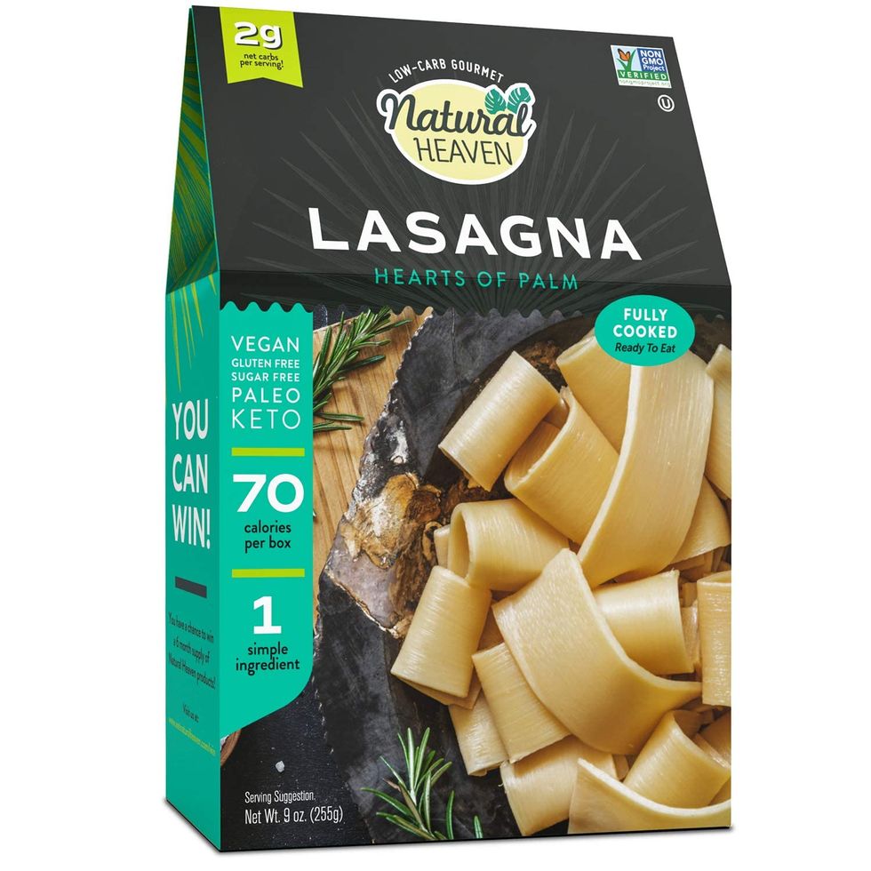 Hearts of Palm Lasagna Pasta 