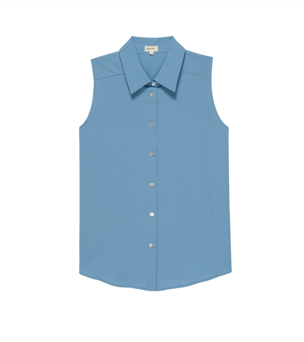 Sandwash Sleeveless Shirt