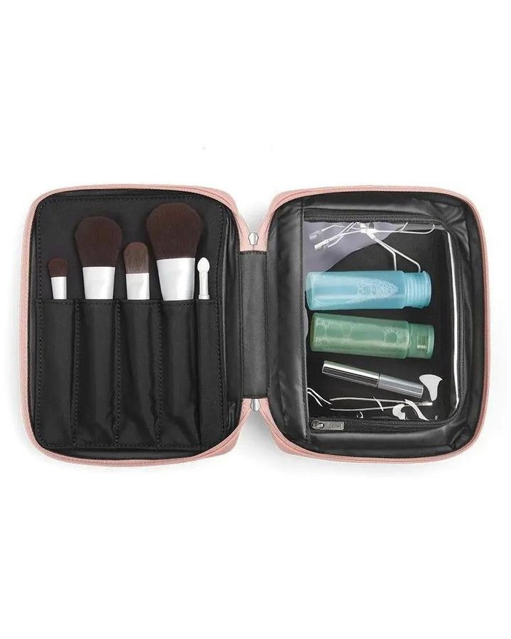 M.A.C makeup and LV cosmetic pouch  Makeup bag essentials, Makeup bag,  Makeup pouch