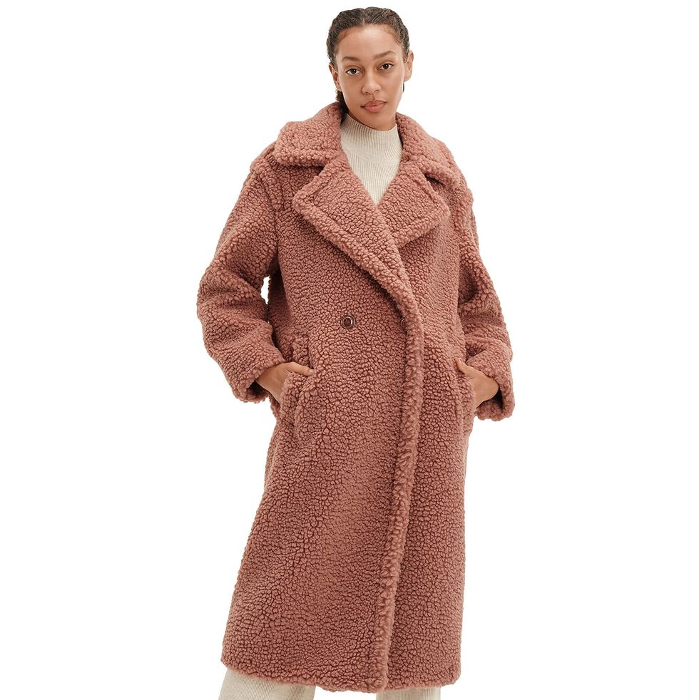 Gertrude Long Teddy Coat
