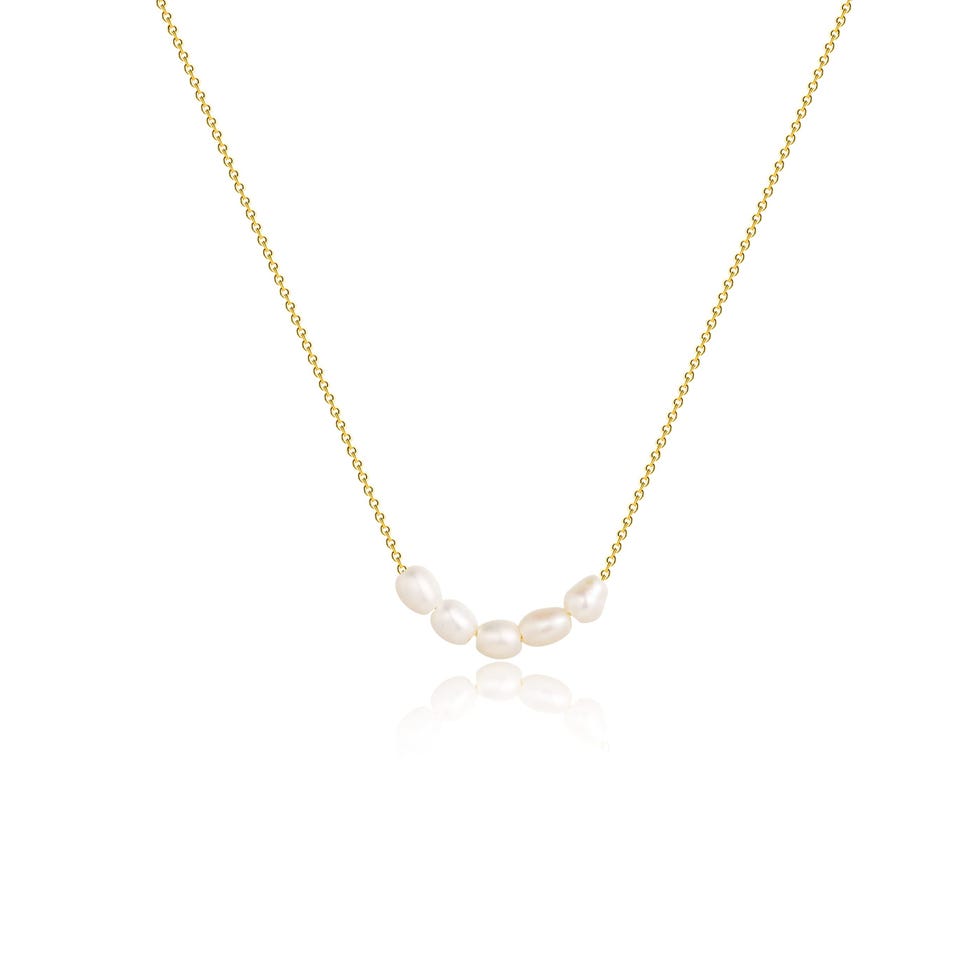 Dainty Pearl Pendant Necklace Dainty Pearl Pendant Necklace