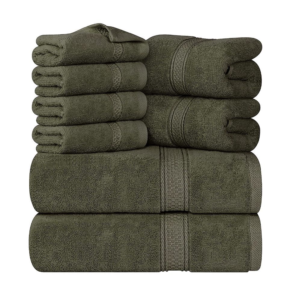 Utopia towels 8 piece towel set hot sale