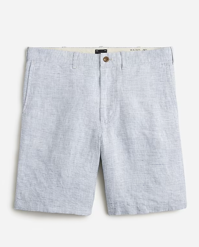 9" Linen Shorts