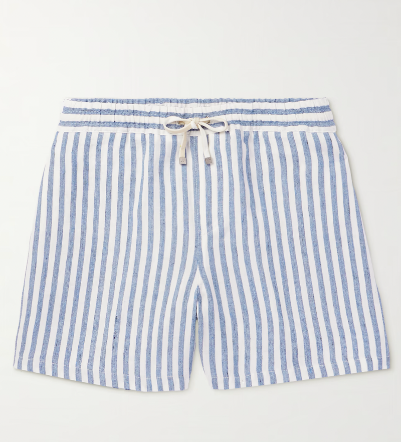 Bermuda Bay Linen Drawstring Shorts