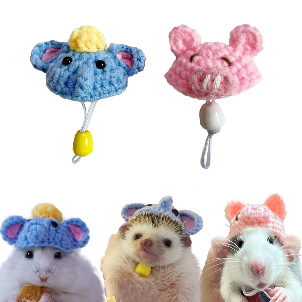 Pig and Elephant Costume Set for Hamsters