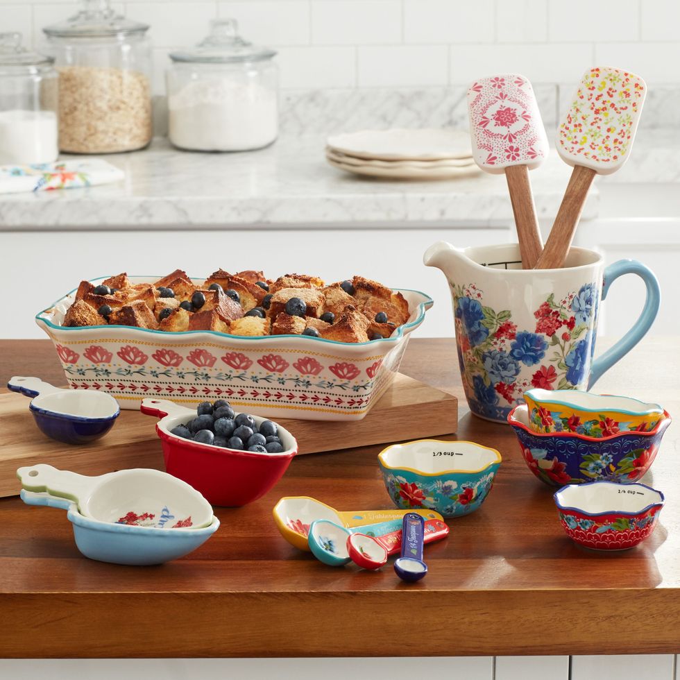 The Pioneer Woman Floral Medley Bakeware Combo Set