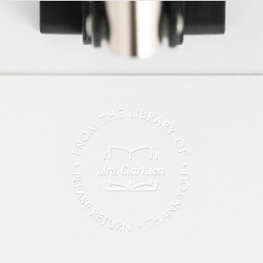 Library Book Please Return Stamp Custom Embosser Library Book Please Return Stamp Custom Embosser