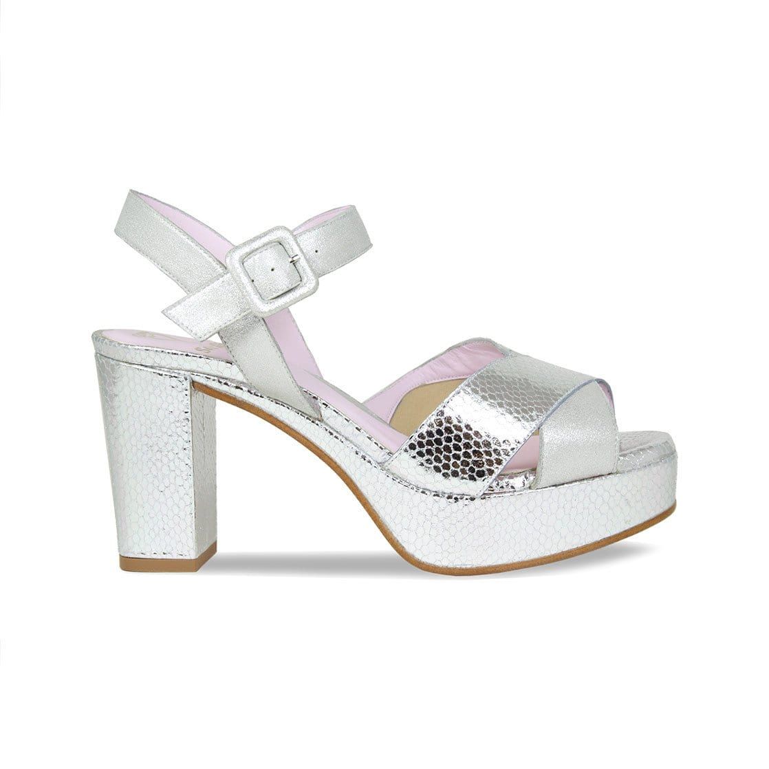 Comfortable silver wedding clearance shoes