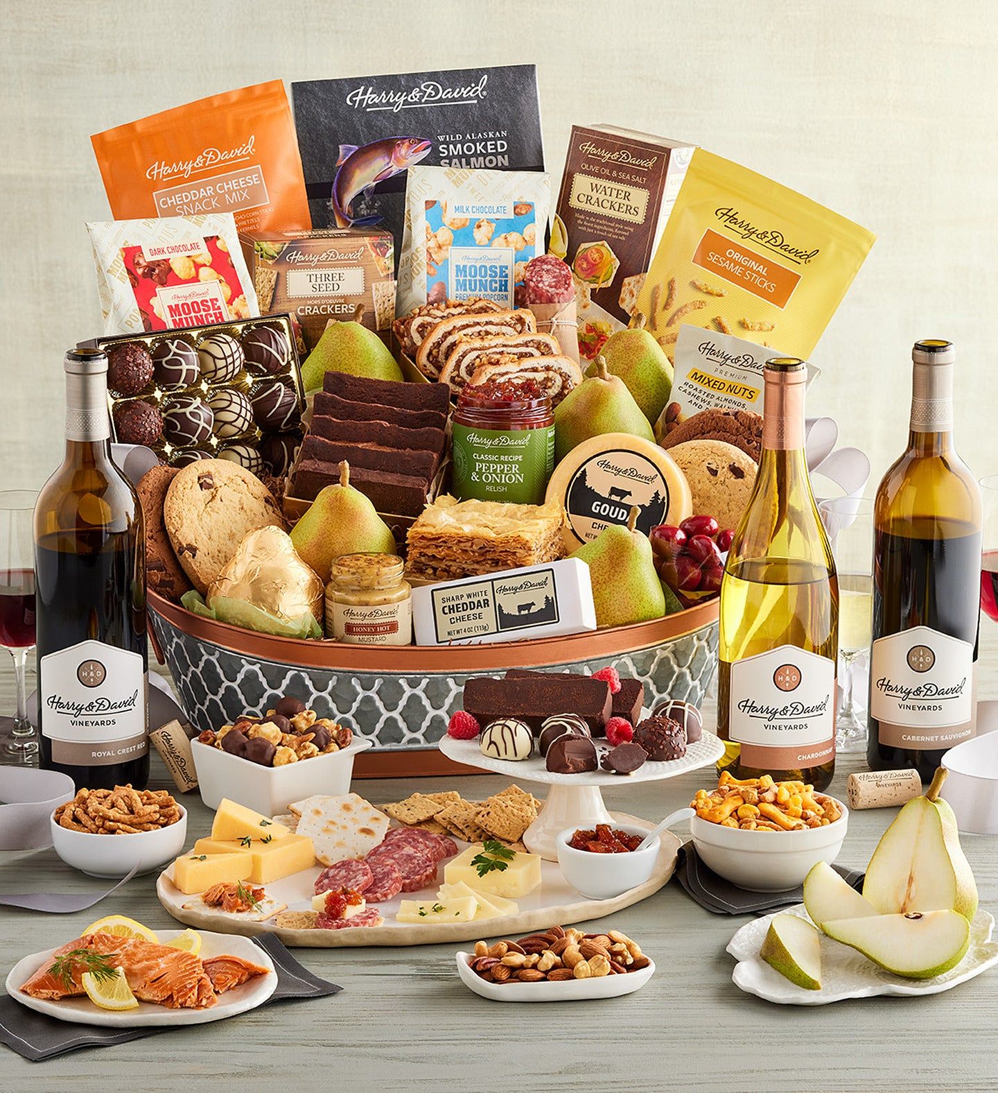 Meat and Cheese Gift Basket | Harry & David