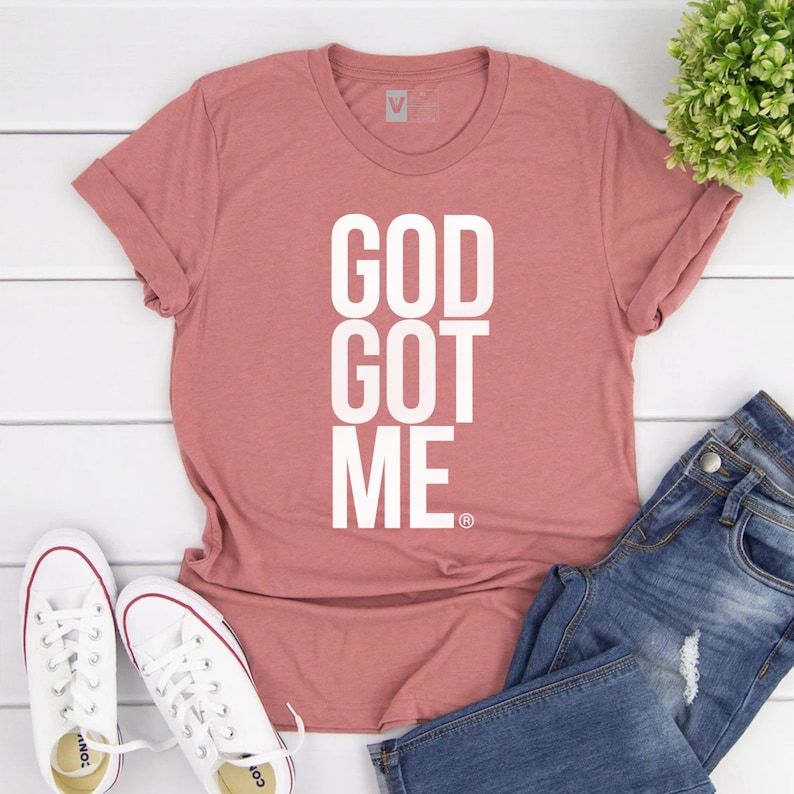 'God Got Me' Christian Motivational T-shirt