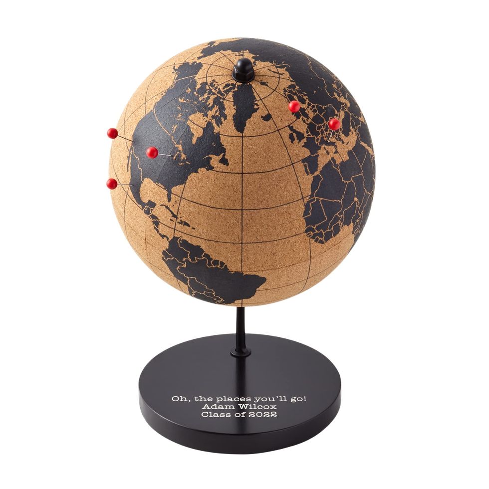 Personalized Cork Globe