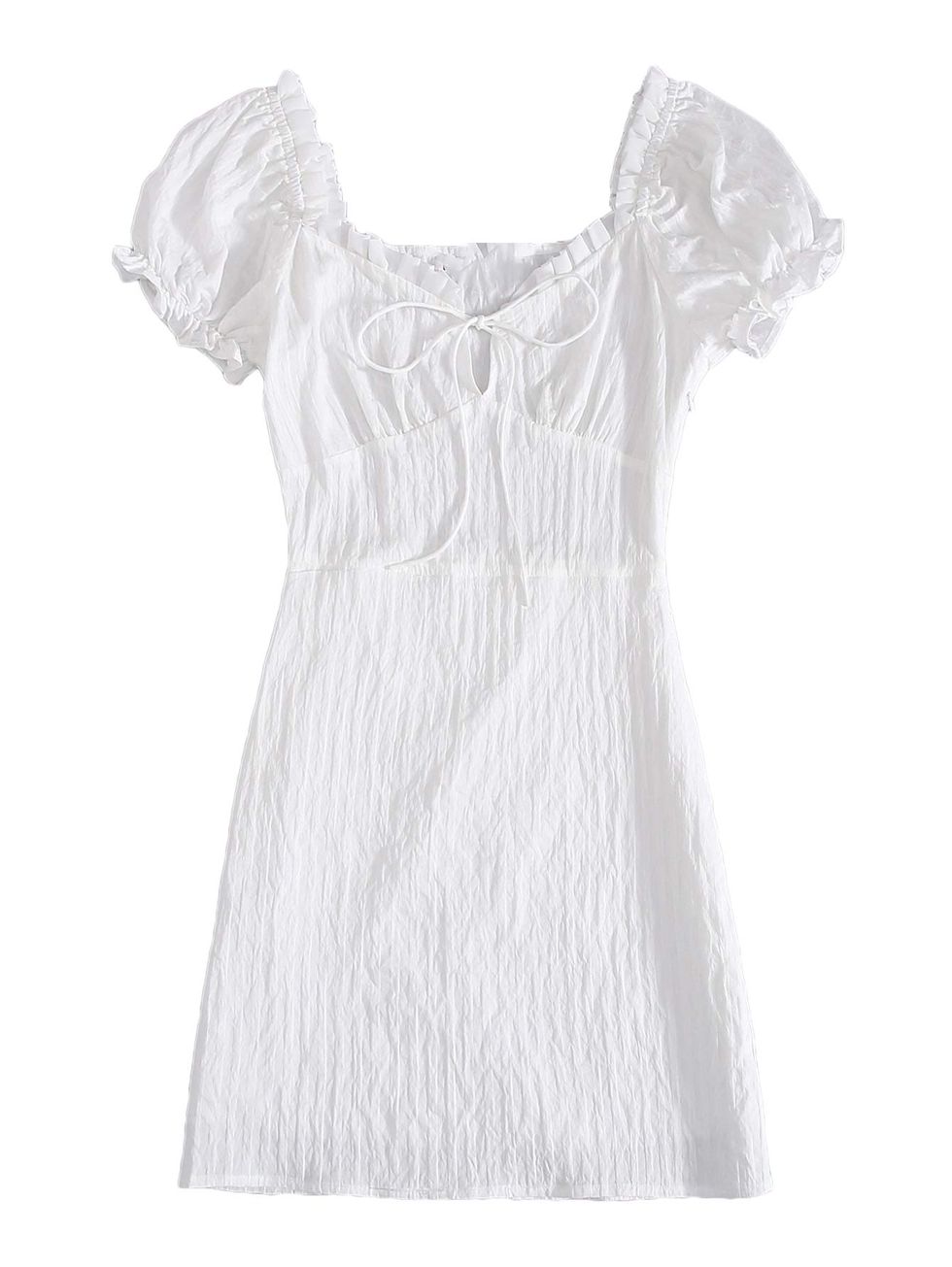 Shop Selena Gomez's Dreamy White Cottagecore Dress