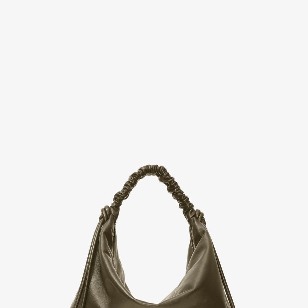 Buy LEATHER HOBO Bag BROWN Oversize Shoulder Bag Everyday Online