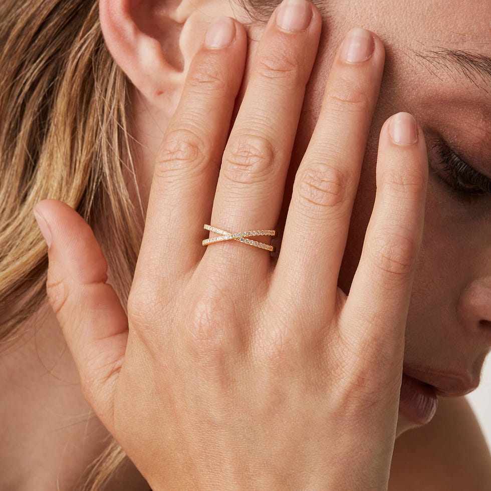 4K Gold Plated X Ring