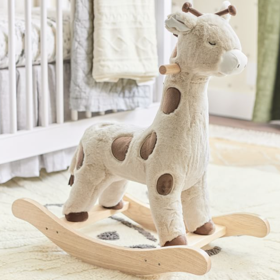 Giraffe Nursery Rocker
