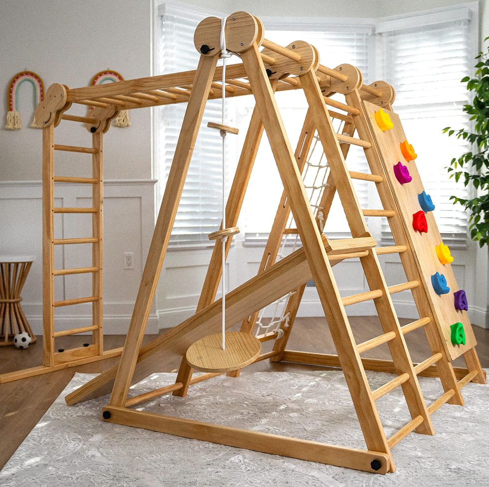 The Ultimate Indoor 7-in-1 Playset and Foldable Jungle Gym