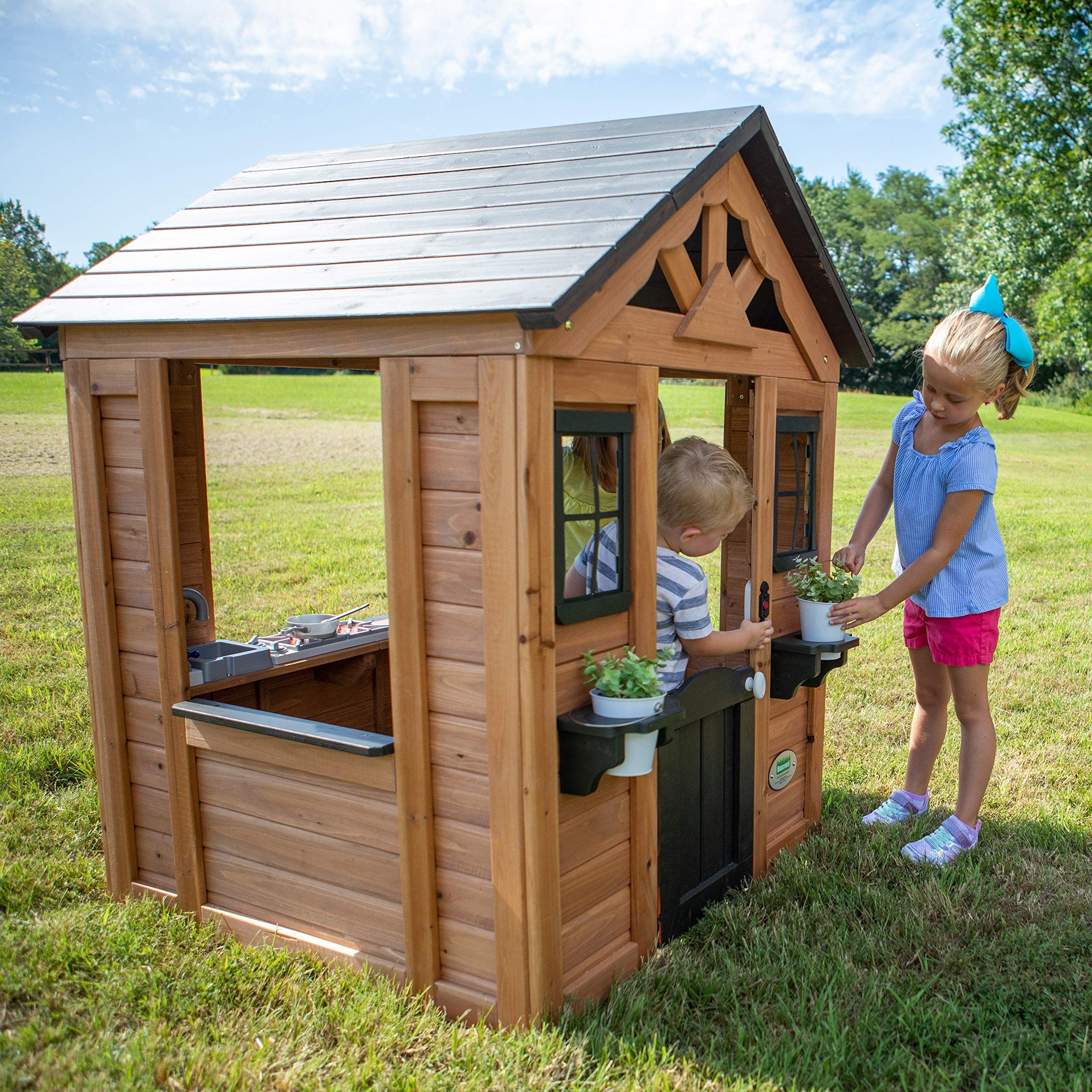 Best wooden deals playhouses