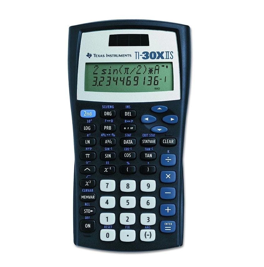 TI-30XIIS Scientific Calculator