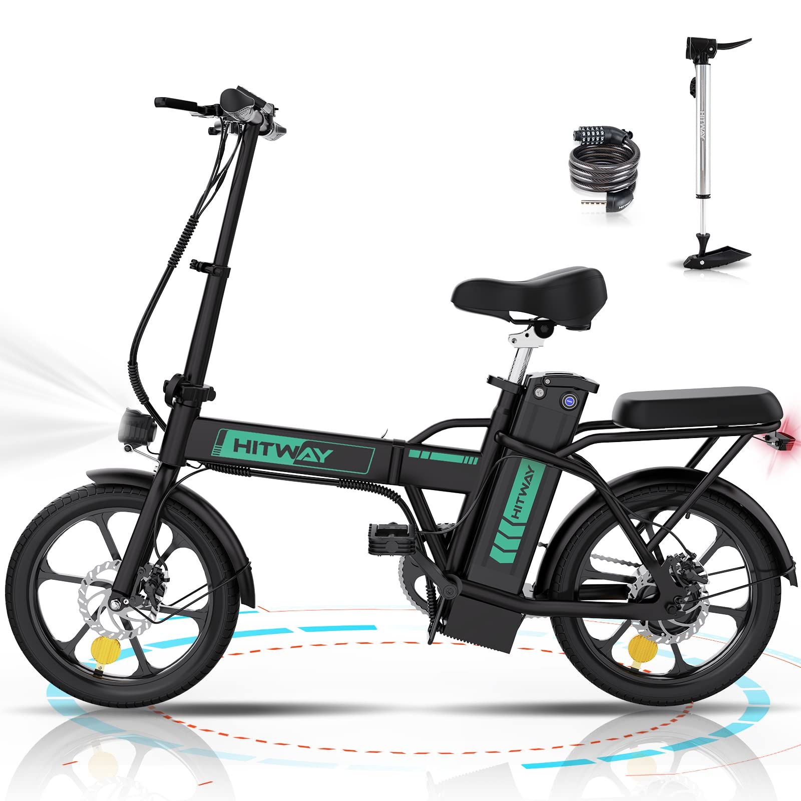 E bikes online plegables