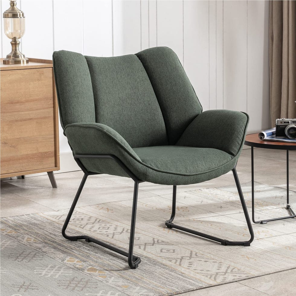 Sillón moderno de estilo minimalista