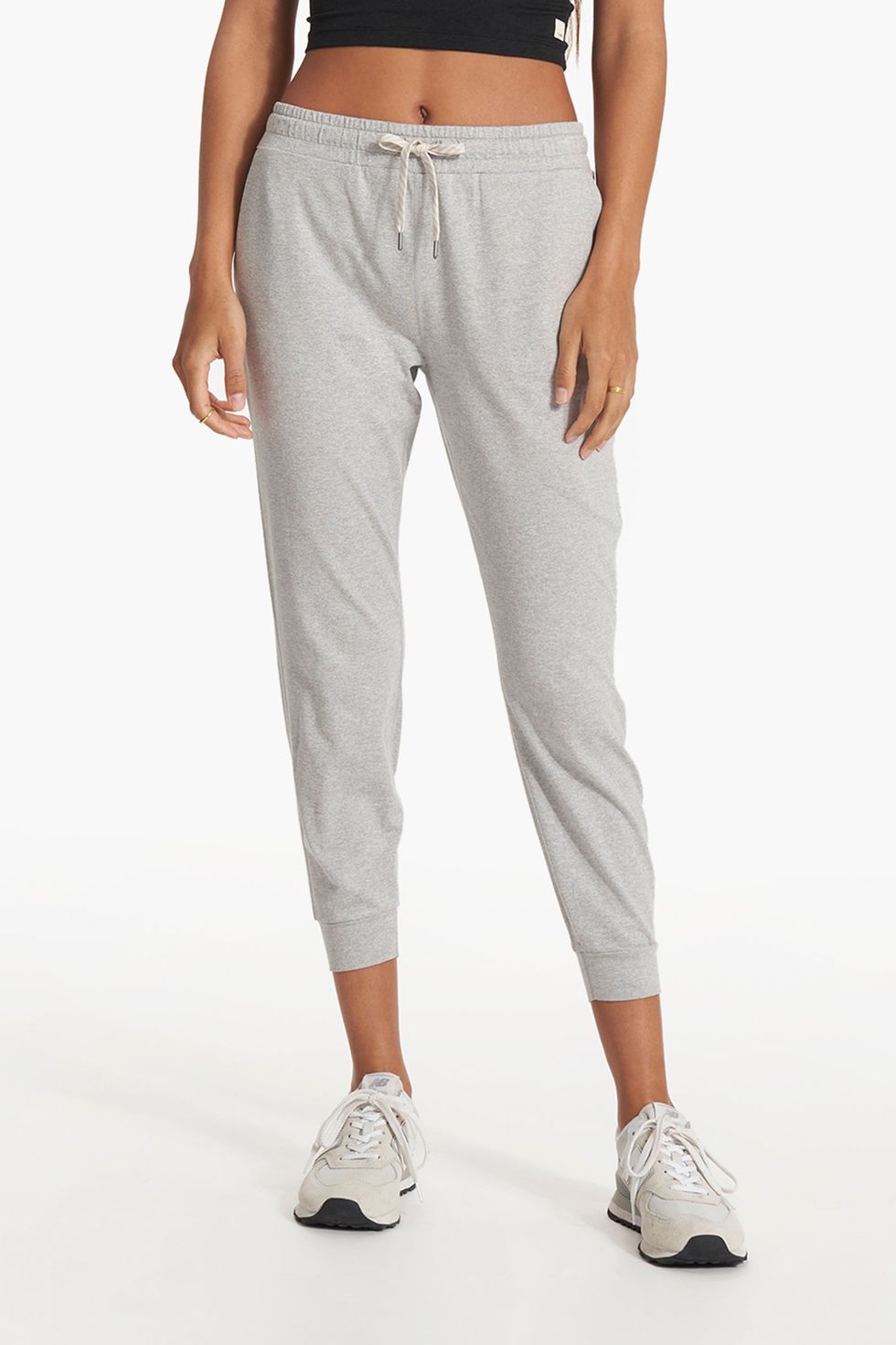 Women's Joggers with Pockets Lightweight Athletic Sweatpants - Light Grey /  XS