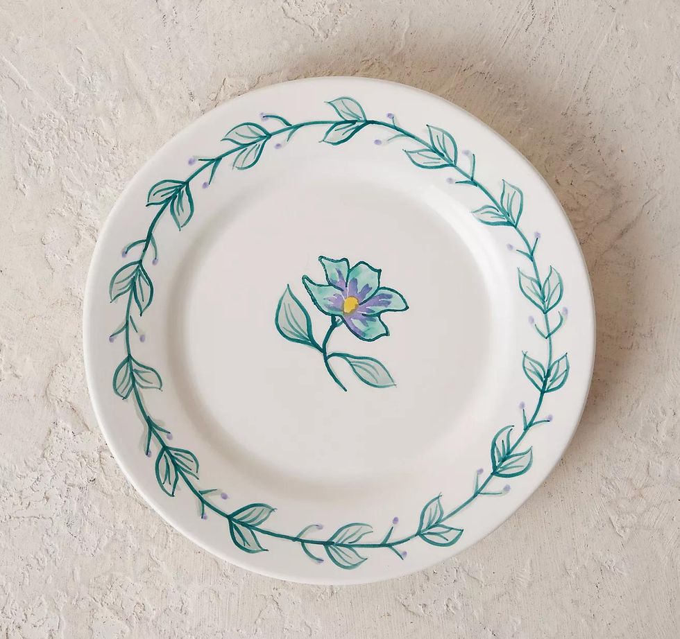 Hand-Painted Side Plate