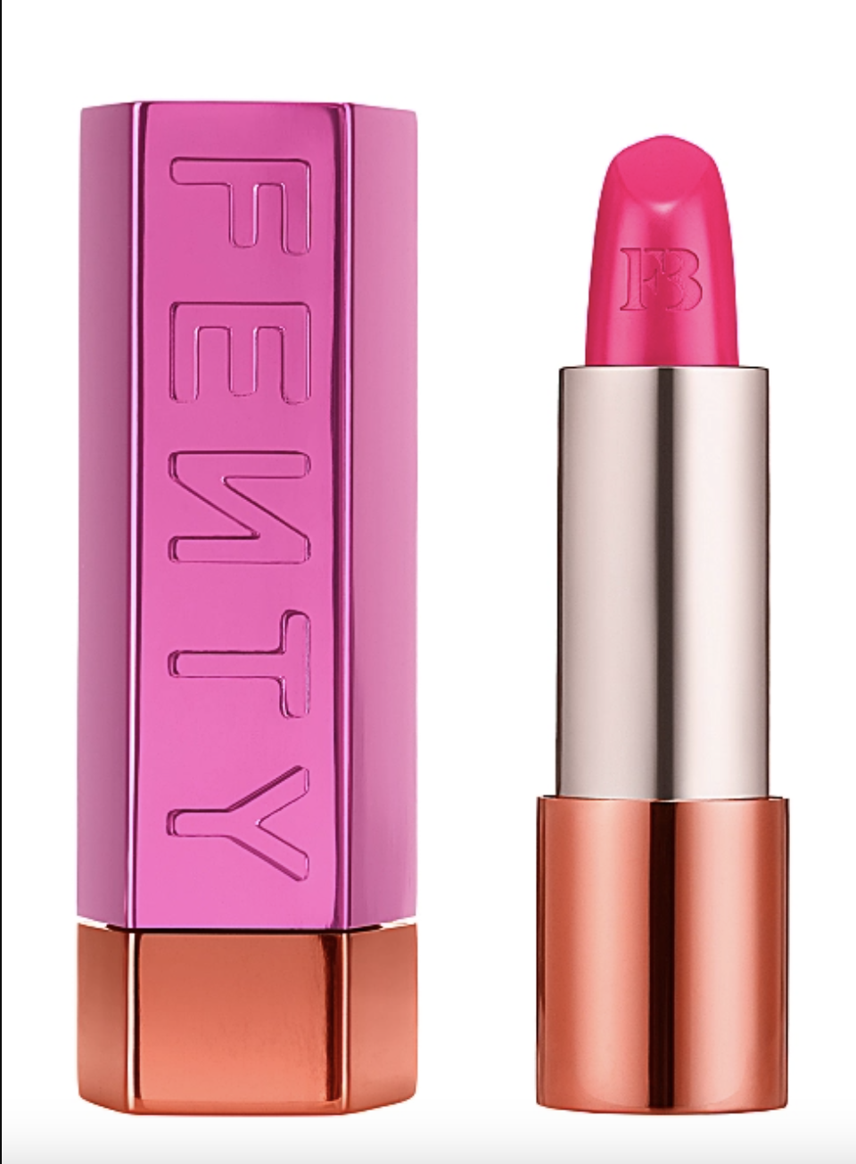 Fenty Beauty SummaTime Icon Semi-Matte Refillable Lipstick in Miss Candy Venom