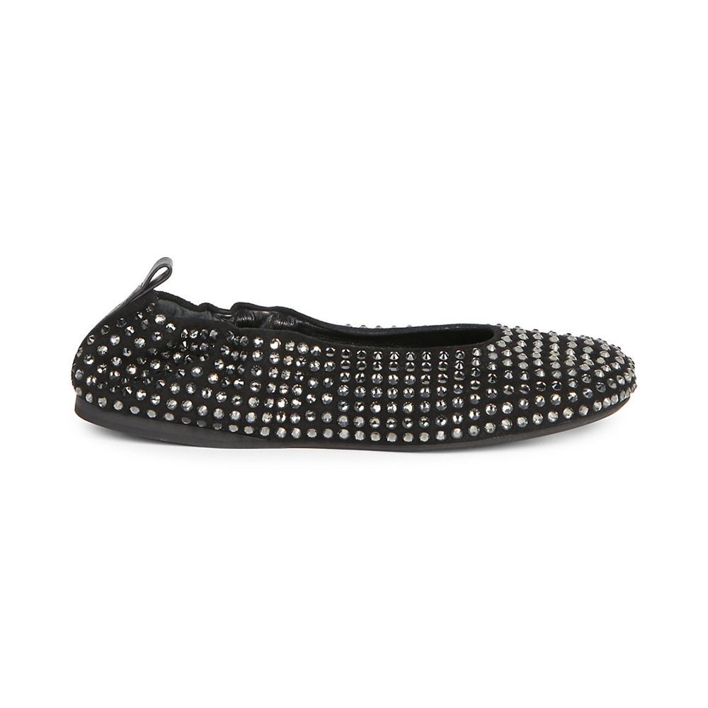 Jeweled discount ballet flats