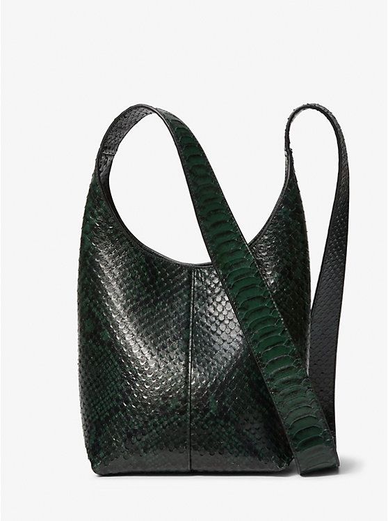 Portia Pleated Faux Leather Hobo Bags - 5 Colors