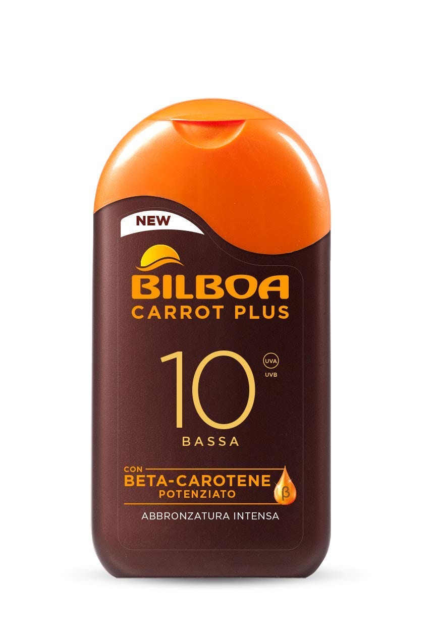 Latte Solare Carrot Plus SPF 10, 200 ml